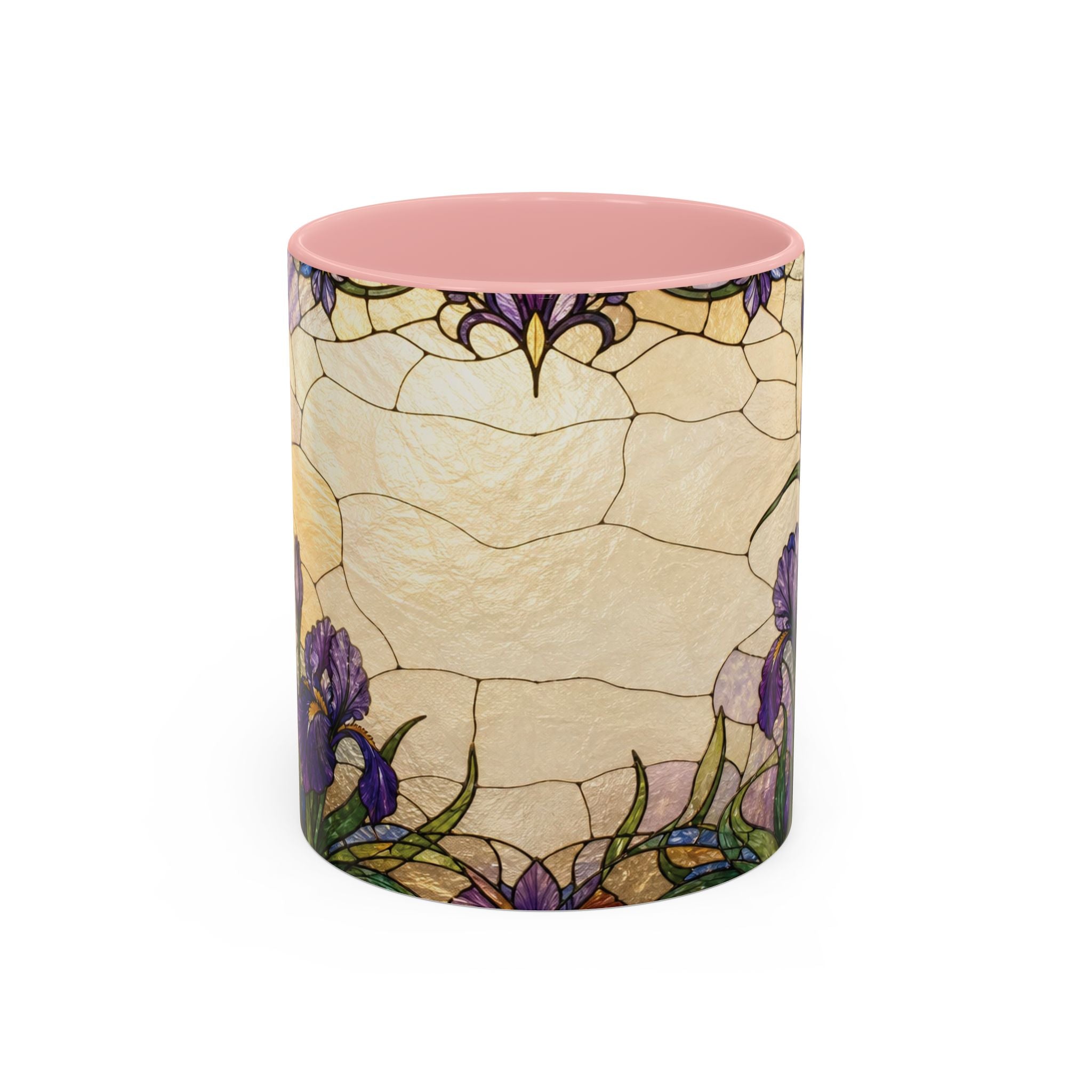 Custom Pet  Stained-Glass Accent Coffee Mug  - 11/15oz