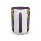 Custom Pet  Stained-Glass Accent Coffee Mug  - 11/15oz