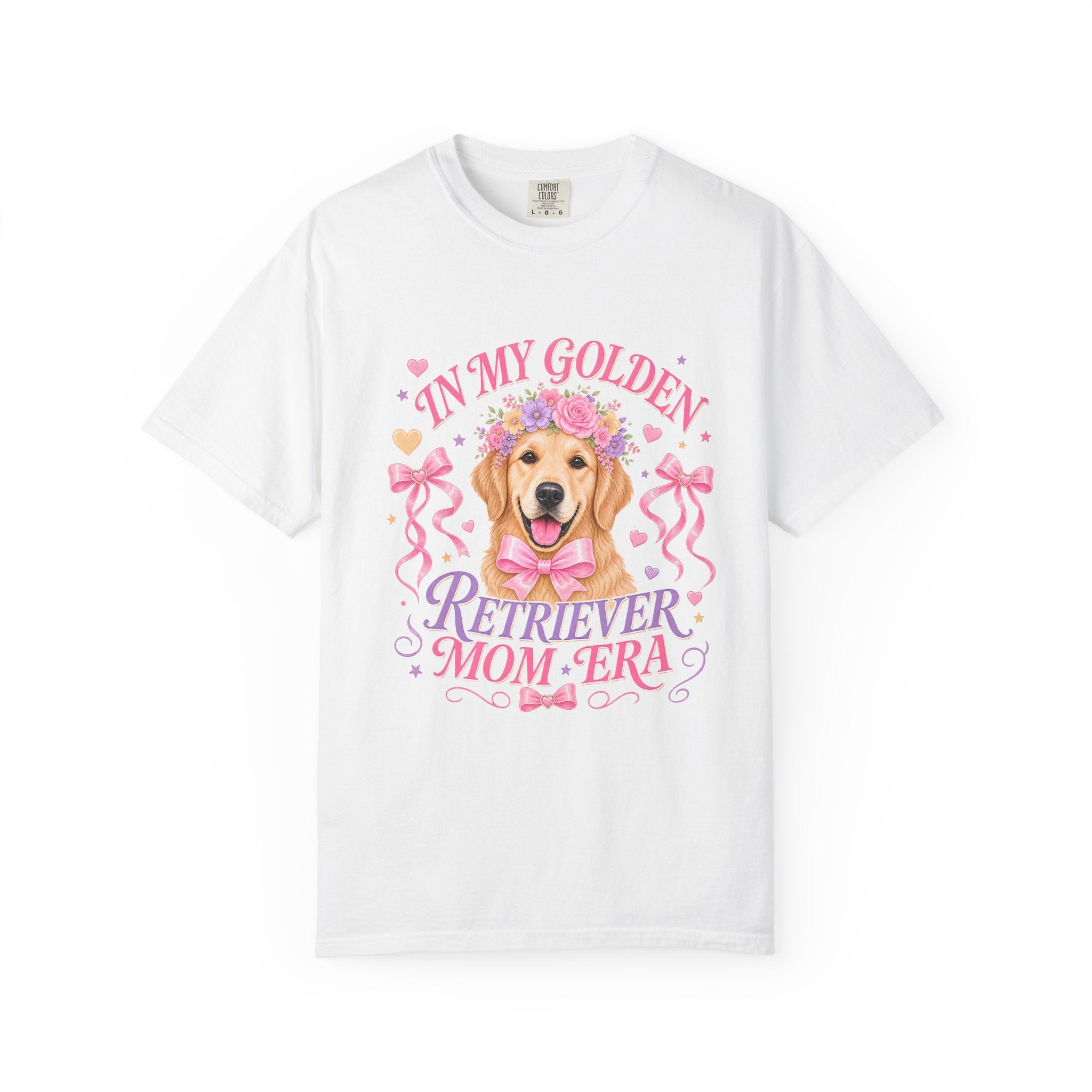 Golden Retriever Mom Era T-Shirt — 'In My Golden Retriever Mom Era' Pet Lover Tee