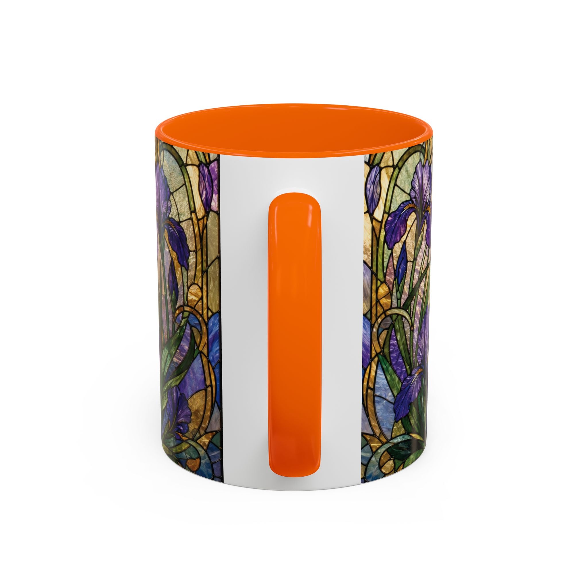 Custom Pet  Stained-Glass Accent Coffee Mug  - 11/15oz