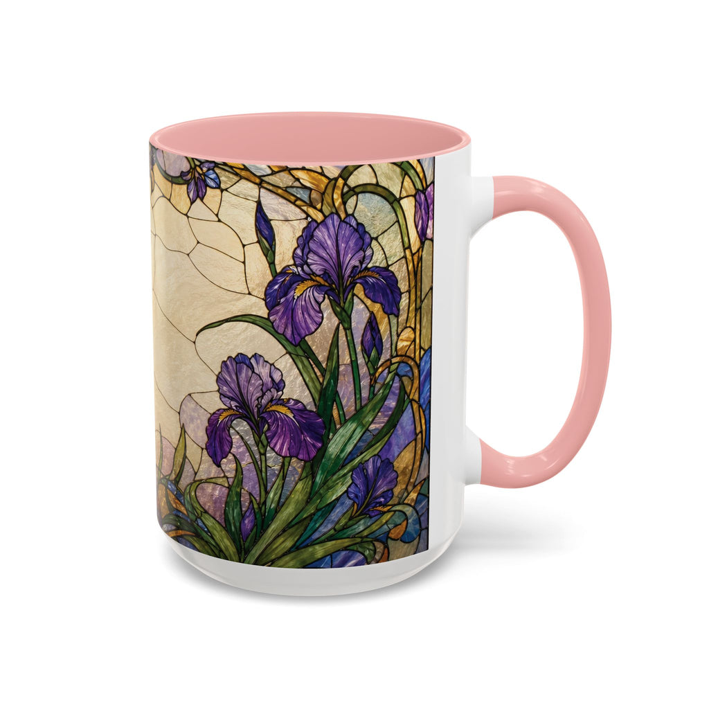 Custom Pet  Stained-Glass Accent Coffee Mug  - 11/15oz