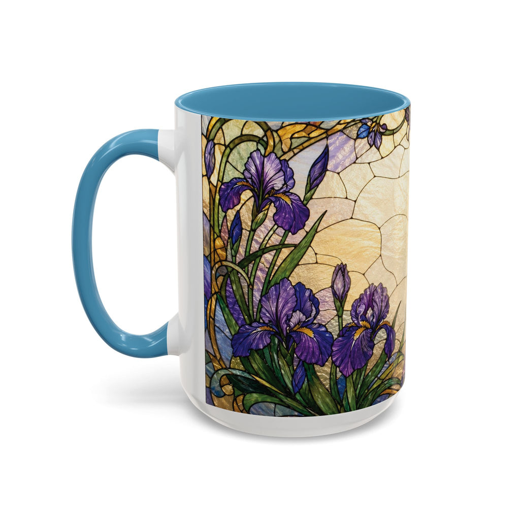 Custom Pet  Stained-Glass Accent Coffee Mug  - 11/15oz