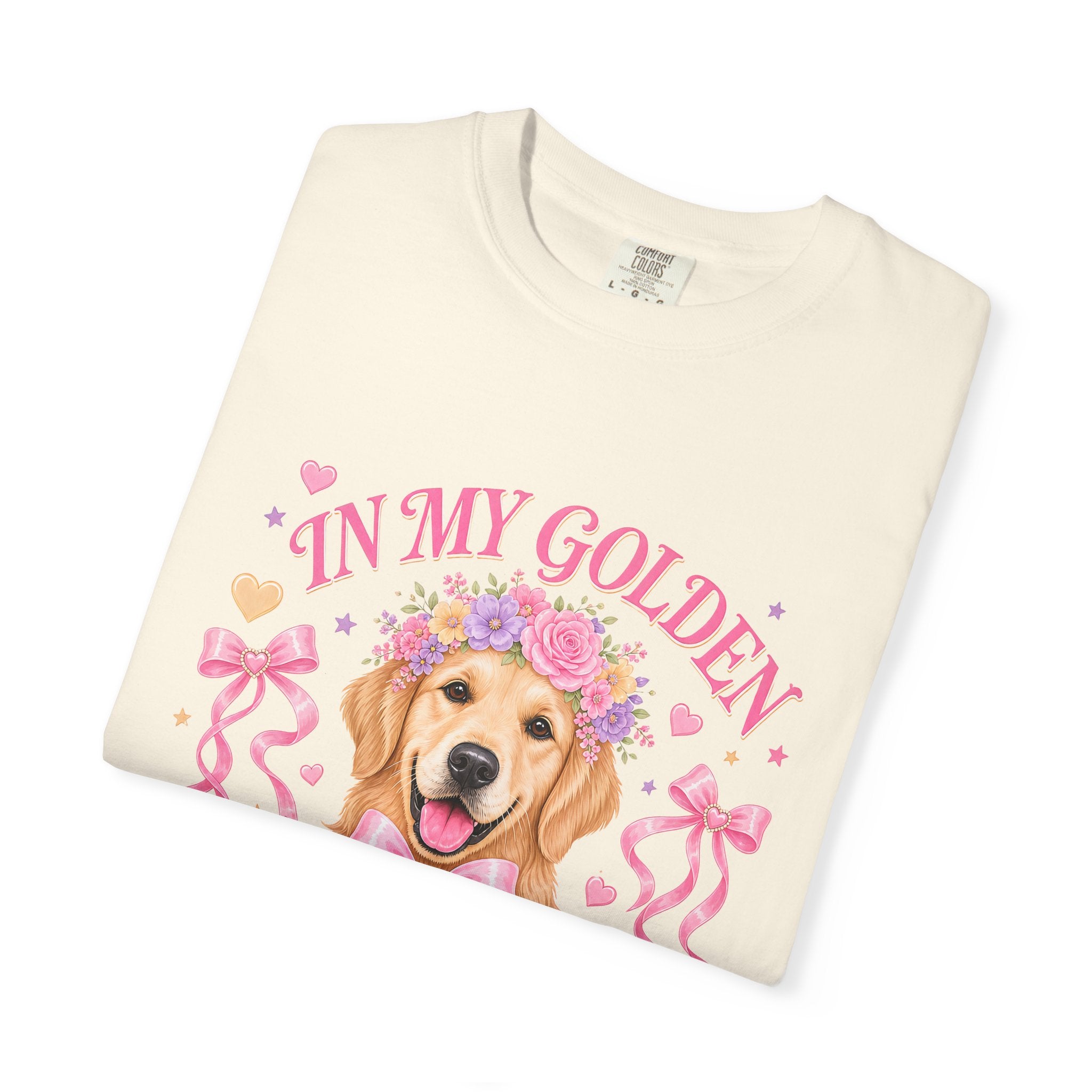 Golden Retriever Mom Era T-Shirt — 'In My Golden Retriever Mom Era' Pet Lover Tee