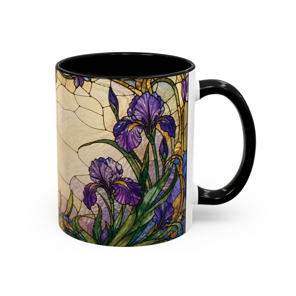 Custom Pet  Stained-Glass Accent Coffee Mug  - 11/15oz