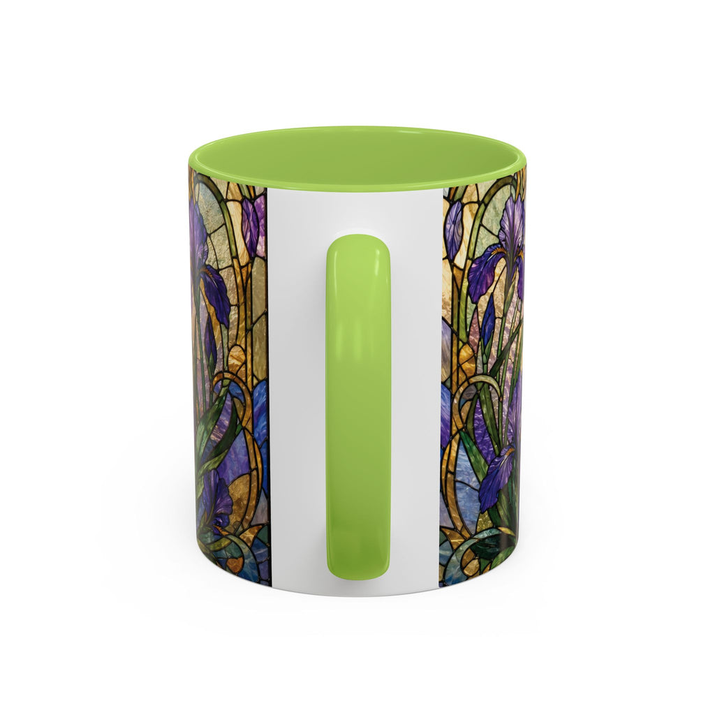 Custom Pet  Stained-Glass Accent Coffee Mug  - 11/15oz