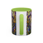 Custom Pet  Stained-Glass Accent Coffee Mug  - 11/15oz
