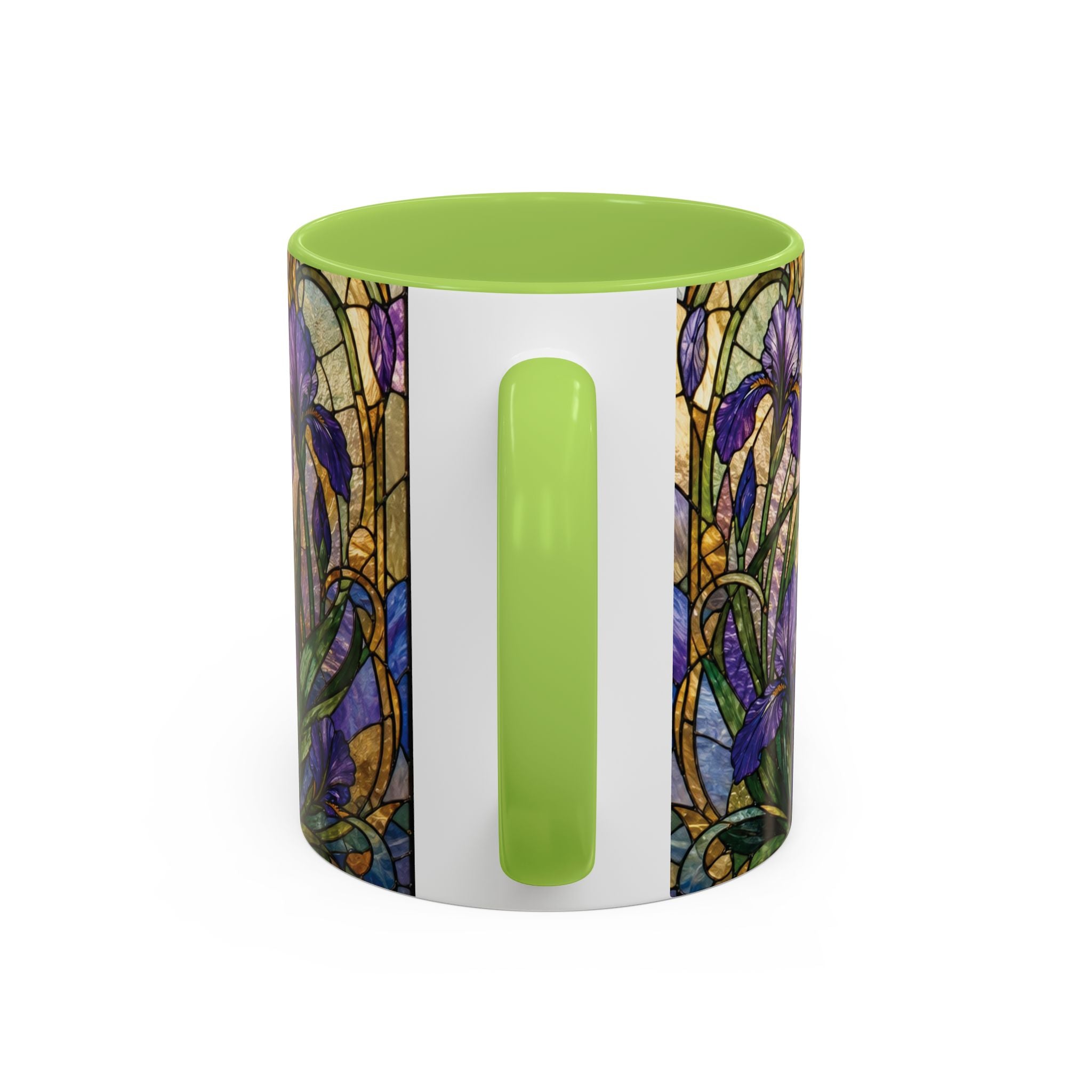 Custom Pet  Stained-Glass Accent Coffee Mug  - 11/15oz