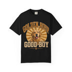Golden Hour "Good Boy" T-Shirt — Retro Golden Retriever Tee