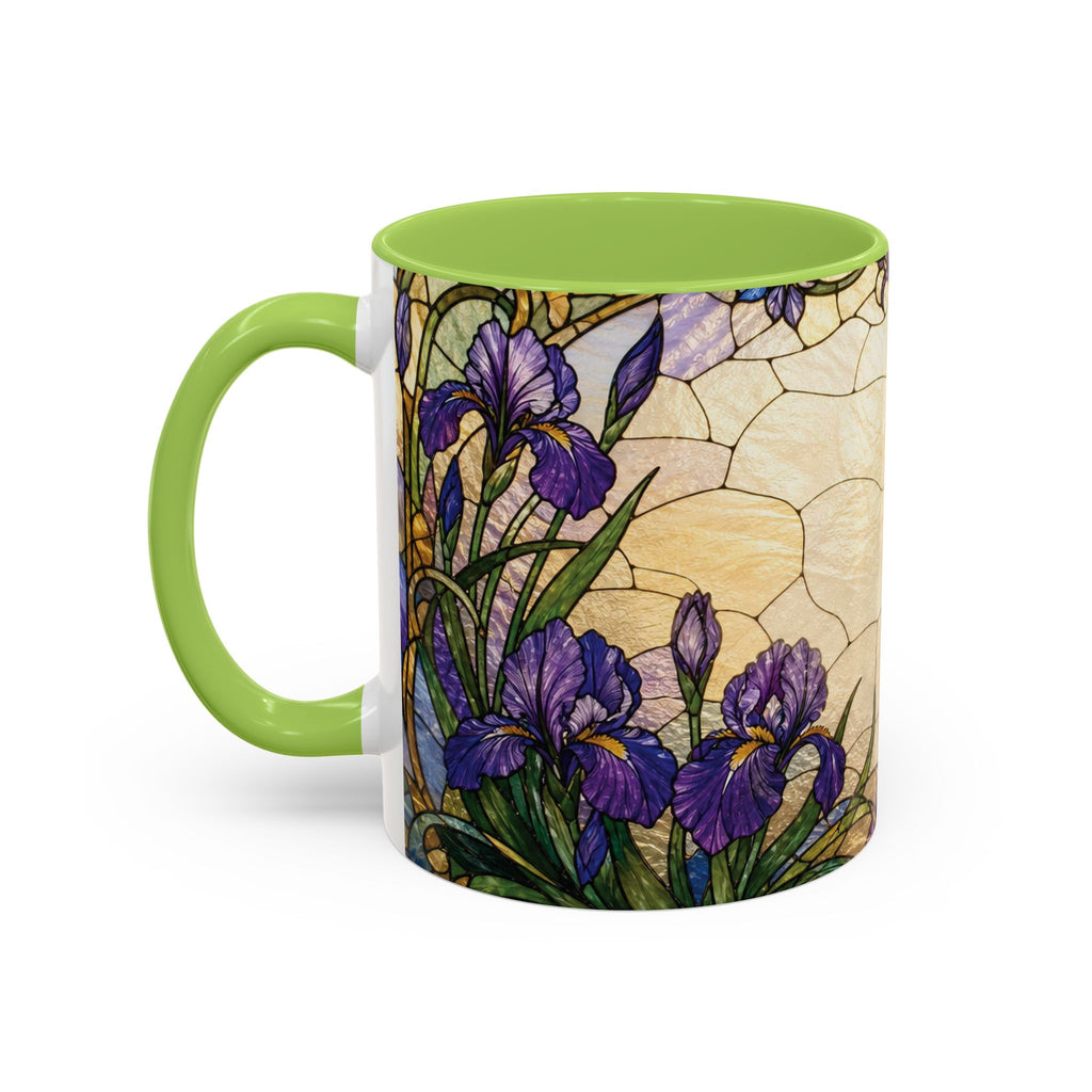 Custom Pet  Stained-Glass Accent Coffee Mug  - 11/15oz
