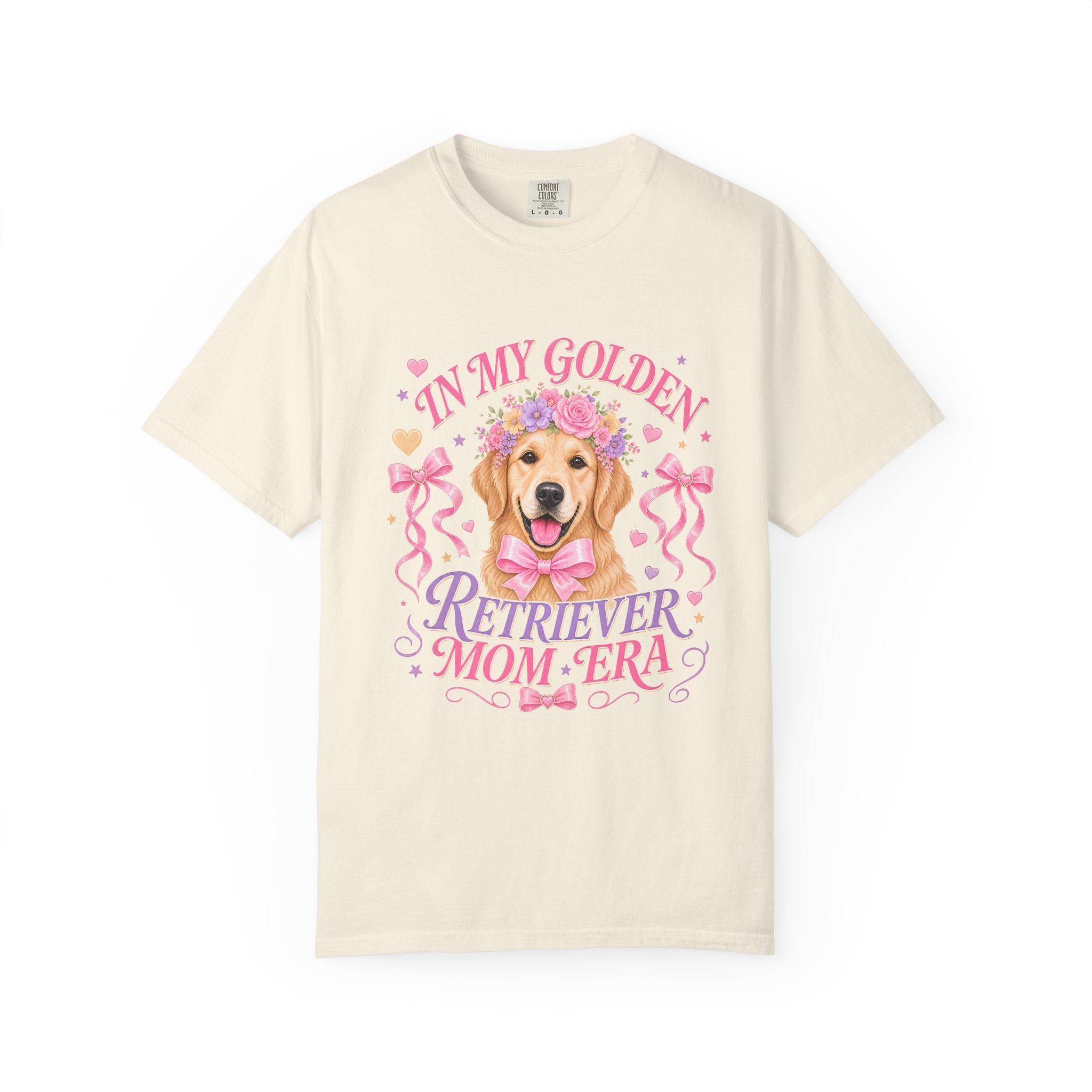 Golden Retriever Mom Era T-Shirt — 'In My Golden Retriever Mom Era' Pet Lover Tee