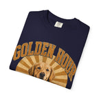 Golden Hour "Good Boy" T-Shirt — Retro Golden Retriever Tee