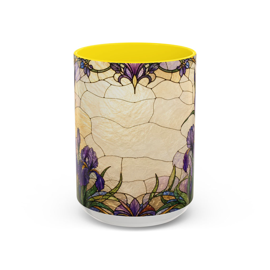 Custom Pet  Stained-Glass Accent Coffee Mug  - 11/15oz