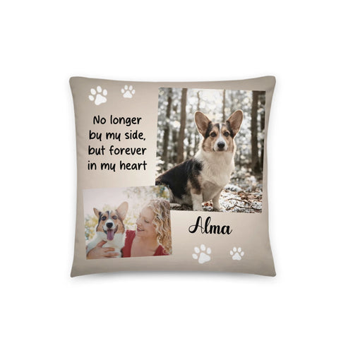 Custom Pet Memorial Pillow – Personalized Dog & Cat Photo Gift