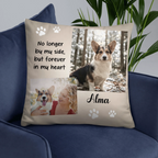 Custom Pet Memorial Pillow – Personalized Dog & Cat Photo Gift