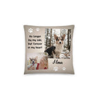 Custom Pet Memorial Pillow – Personalized Dog & Cat Photo Gift