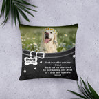 Custom Pet Photo Memorial Pillow