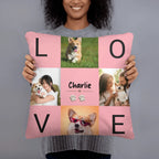Custom Pet Pillow Collage