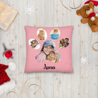 Custom Dog & Cat Photo Pillow – Pet Lover Gift