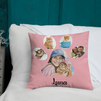 Custom Dog & Cat Photo Pillow – Pet Lover Gift