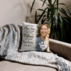 Custom Pet Photo Pet Loss Gift for Pet Lover Memorial Pillow