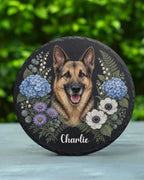 Custom Dog, Cat Garden Stone Personalized Pet Memorial Gift for Dog Lovers