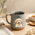Personalized Pet Photo  Conical Matte Mug | Custom Dog & Cat Mug Both sides