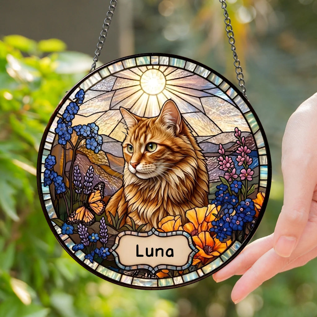 Preview-NEW Mockup Stained Glass Suncatcher for Window Hanging 3