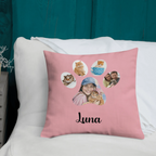 Custom Dog Cat Photo Pillow, Pet Lover Gifts