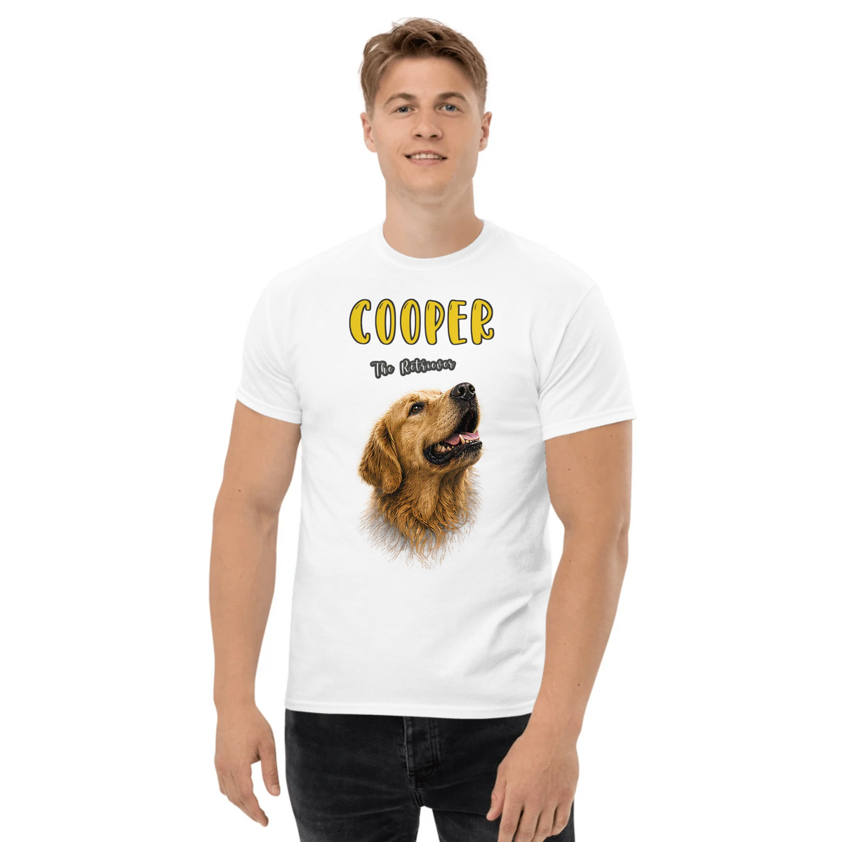 Custom Pet Photo Vintage Retro Shirt