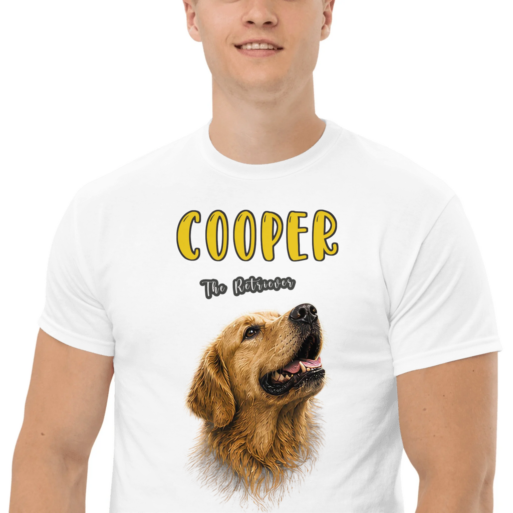 Custom Pet Photo Vintage Retro Shirt