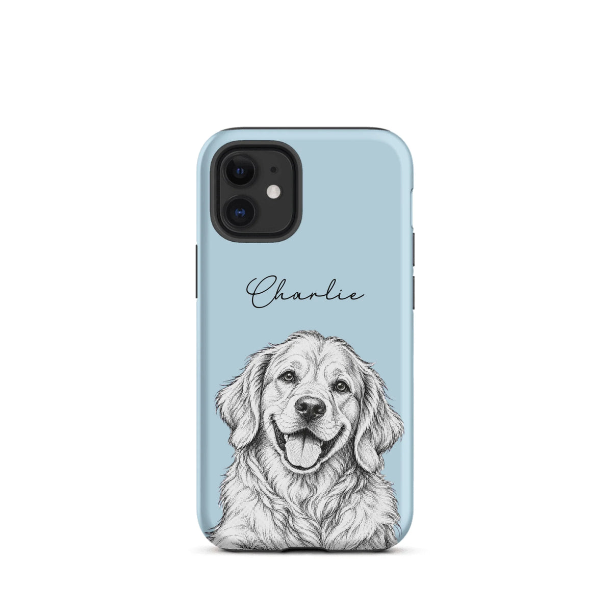 Custom Pet Portrait - Personalized  Phone Tough Case
