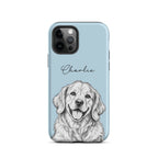Custom Pet Portrait - Personalized  Phone Tough Case