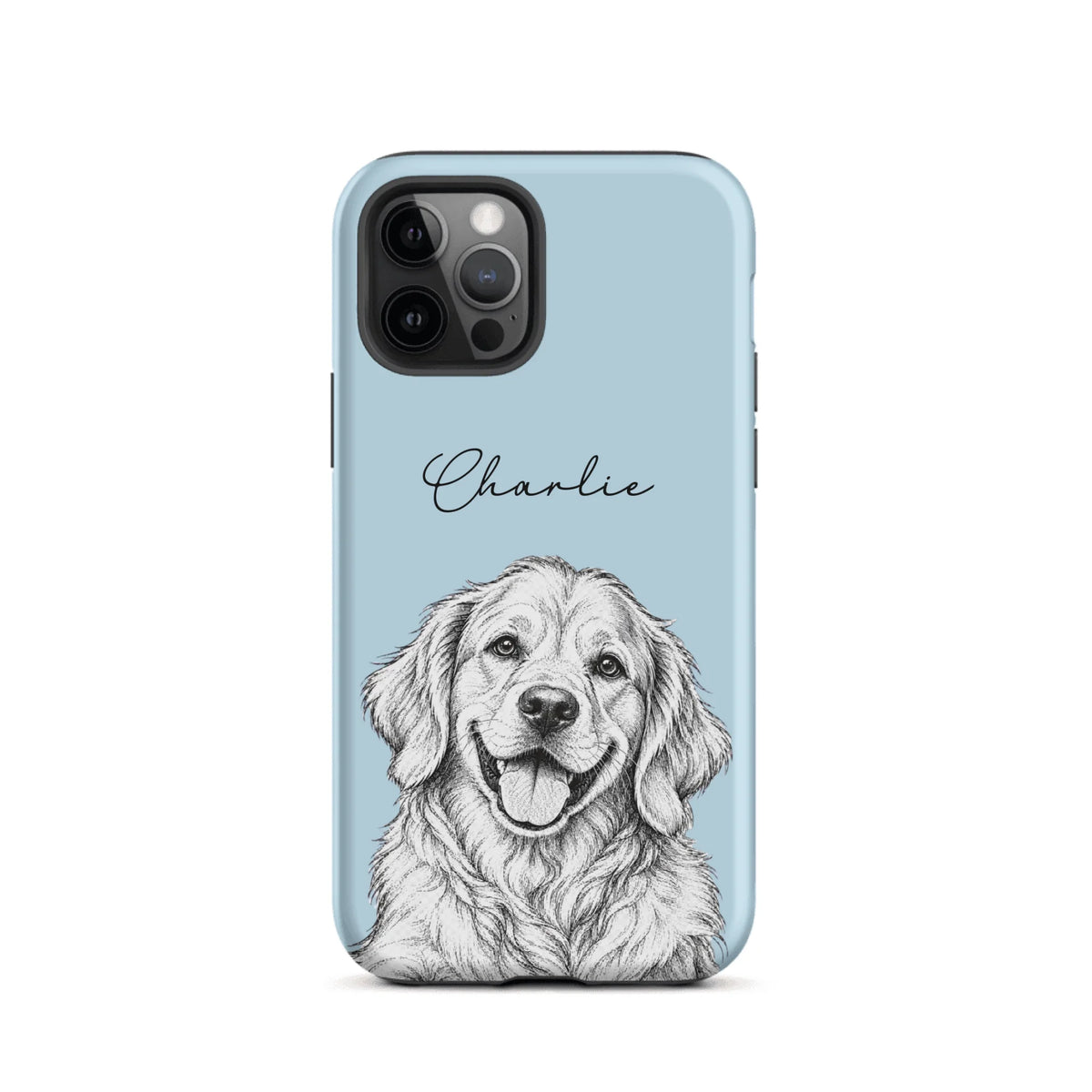 Custom Pet Portrait - Personalized  Phone Tough Case