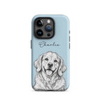 Custom Pet Portrait - Personalized  Phone Tough Case