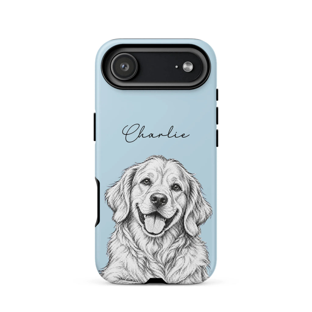 Custom Pet Portrait - Personalized  Phone Tough Case