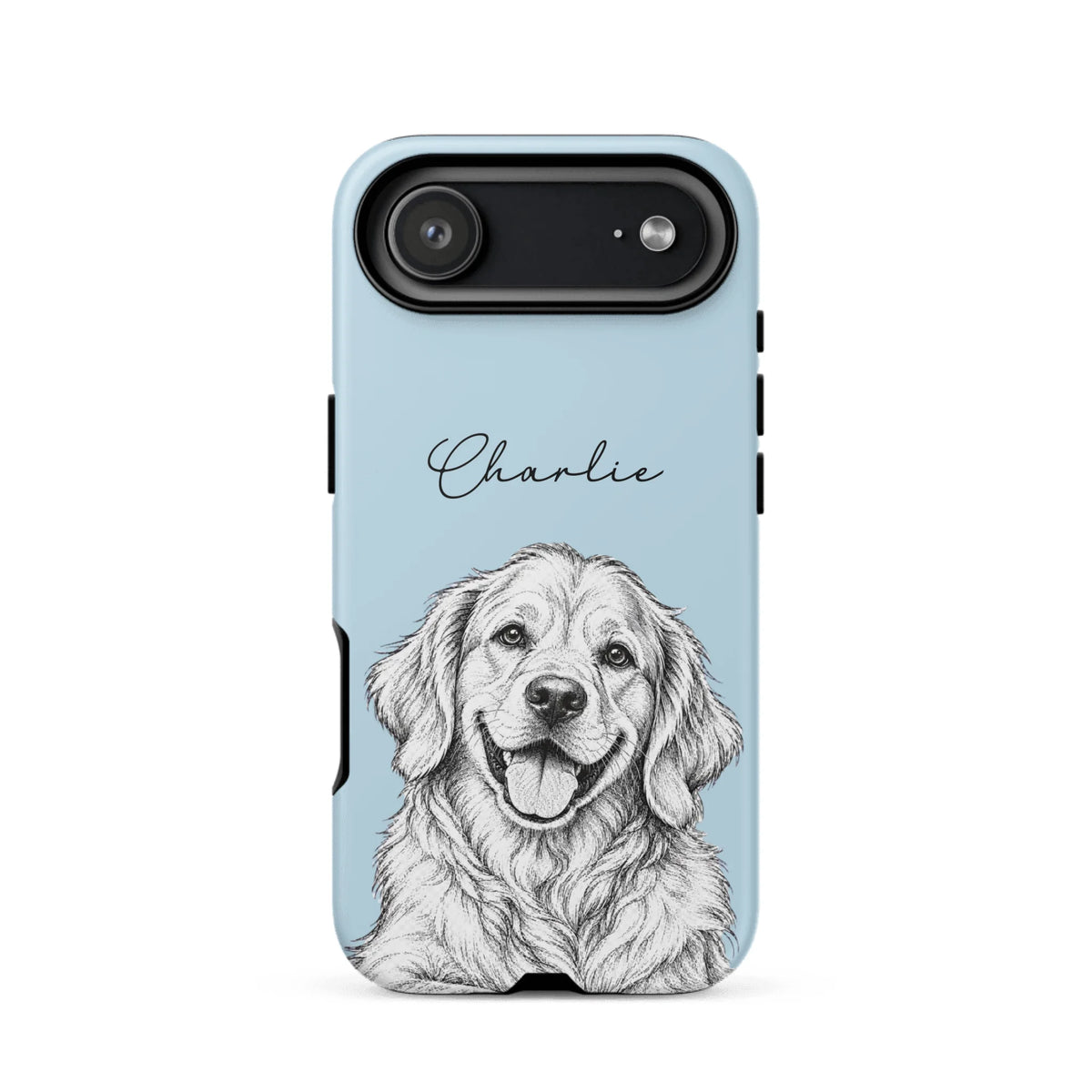 Custom Pet Portrait - Personalized  Phone Tough Case