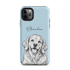 Custom Pet Portrait - Personalized  Phone Tough Case
