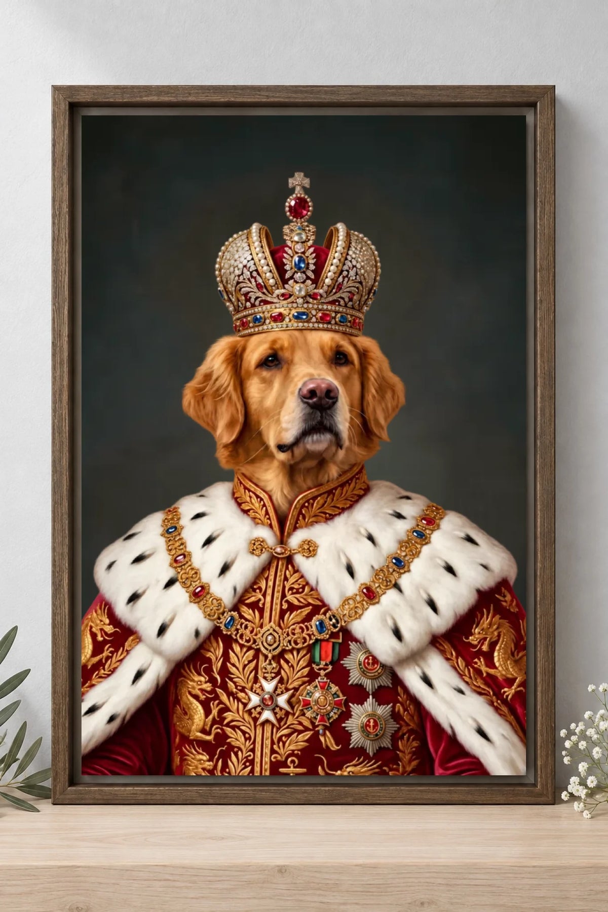 Brown — all framed canvas sizes