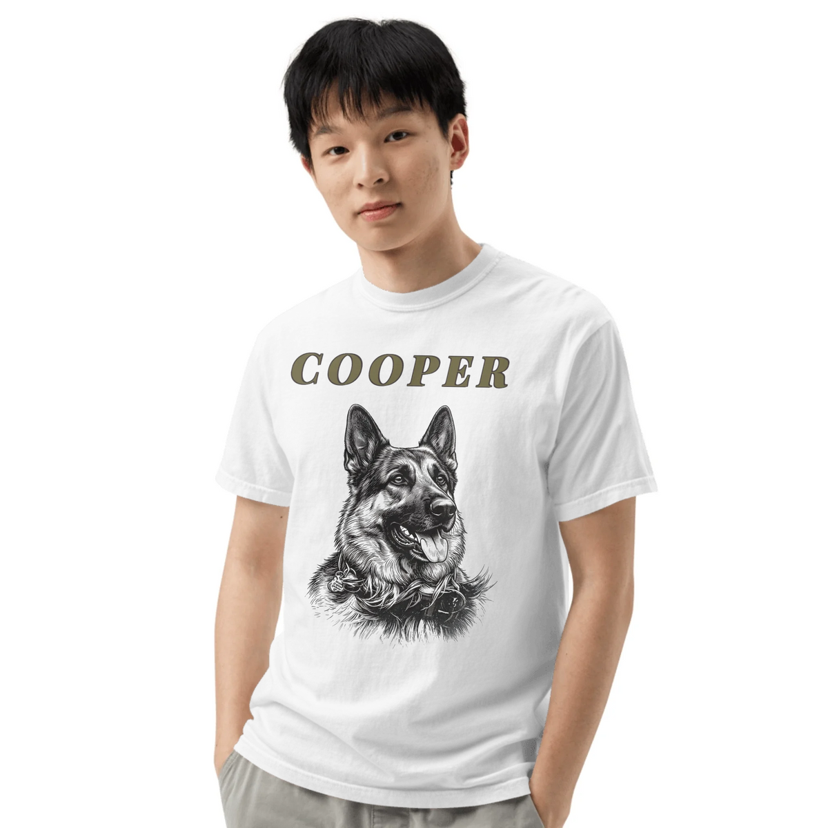 Custom Pet Photo Vintage Retro Shirt