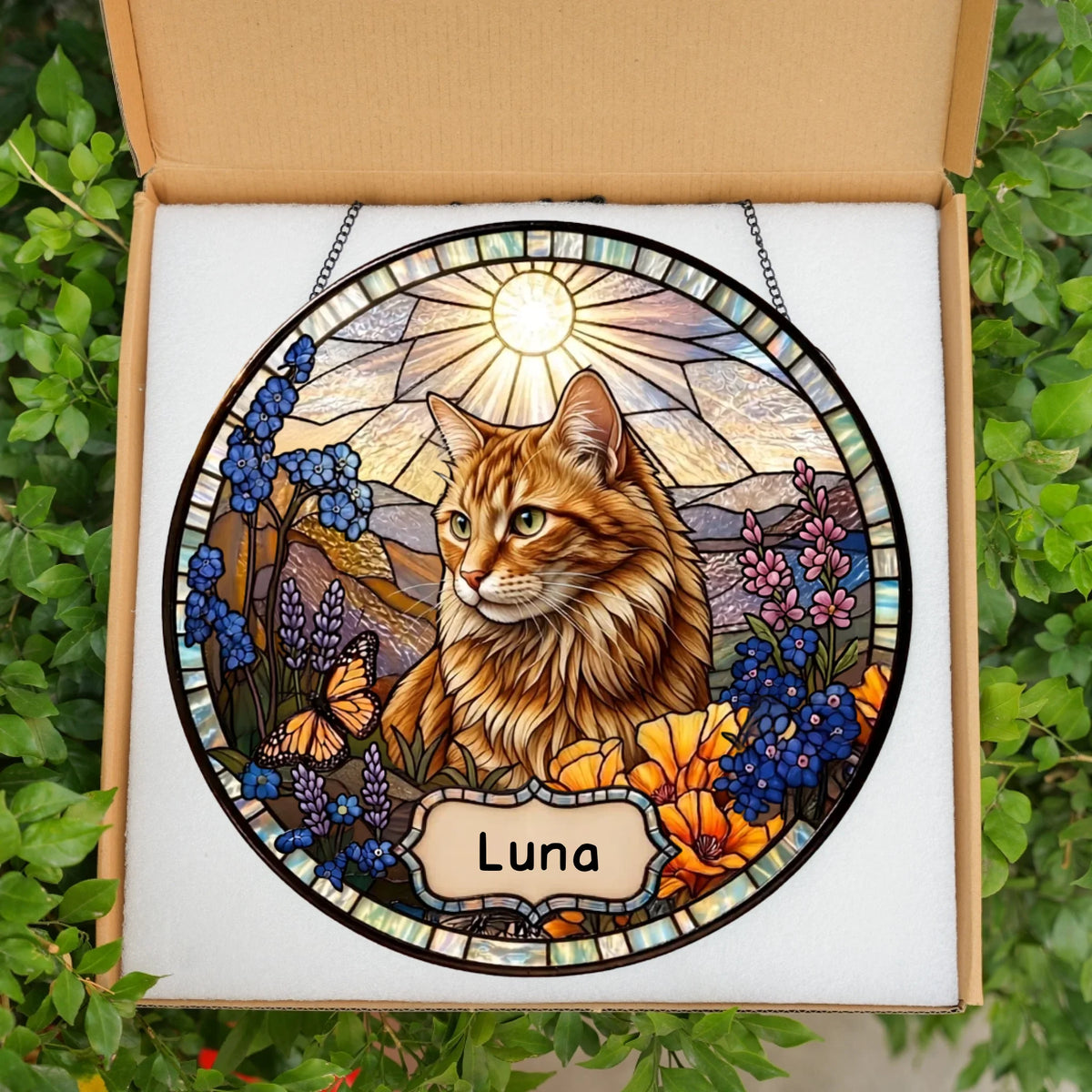 Preview-NEW Mockup Stained Glass Suncatcher for Window Hanging 6