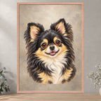 Watercolor Pet Family — Red Oak — all sizes