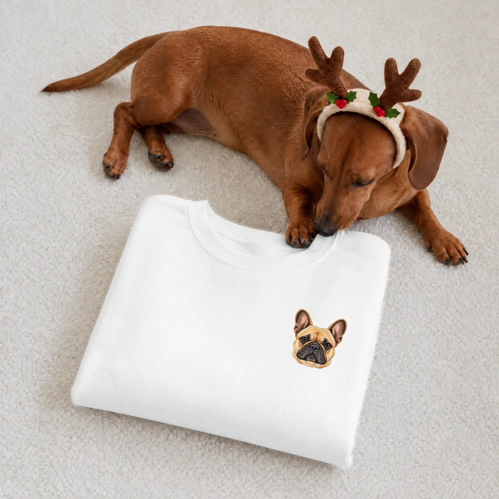 Sweatshirt — live personalized pet design