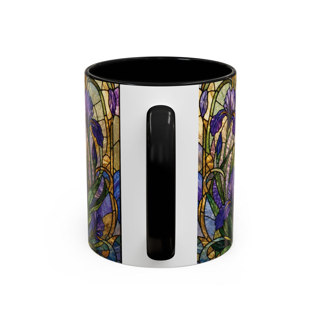 Custom Pet  Stained-Glass Accent Coffee Mug  - 11/15oz