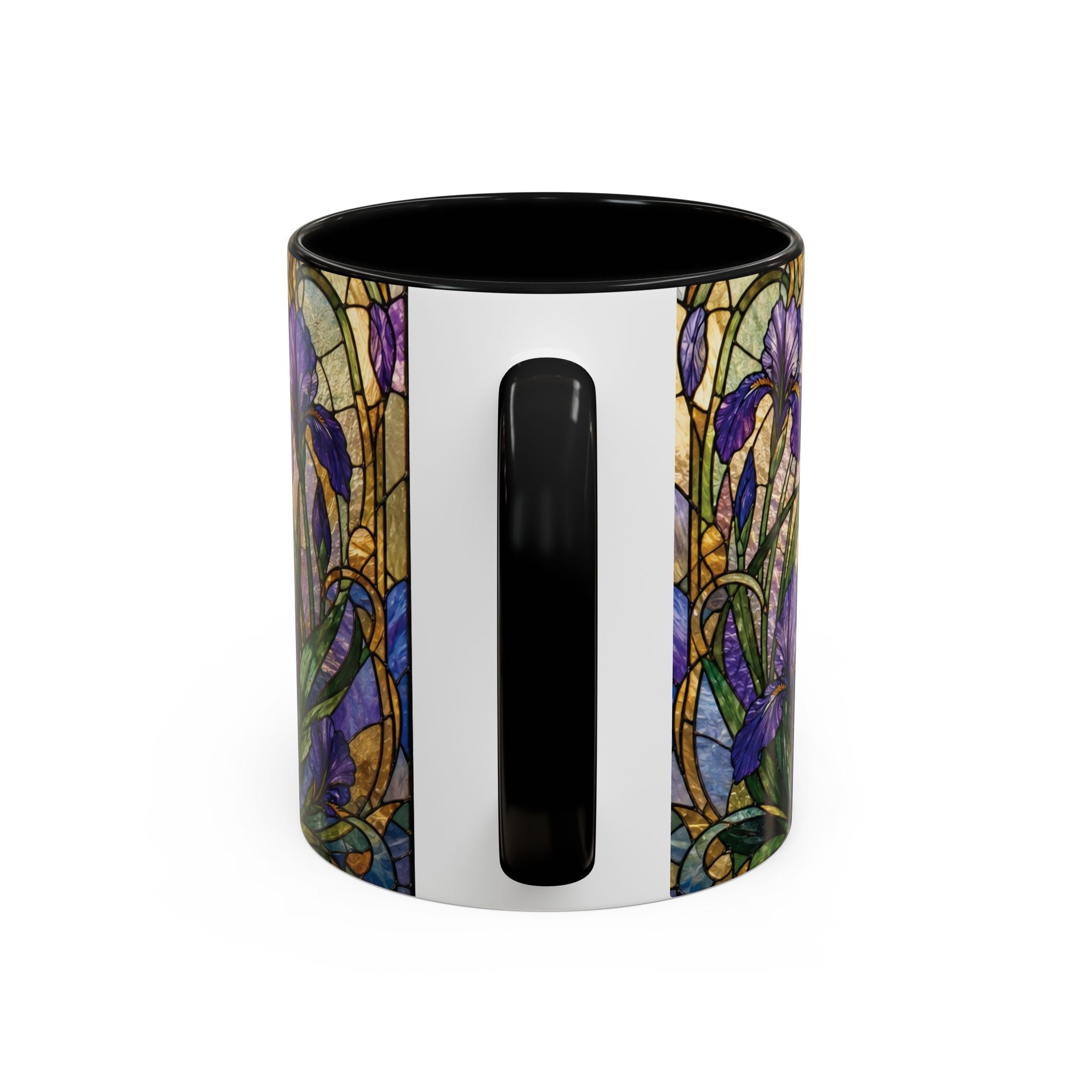 Custom Pet  Stained-Glass Accent Coffee Mug  - 11/15oz