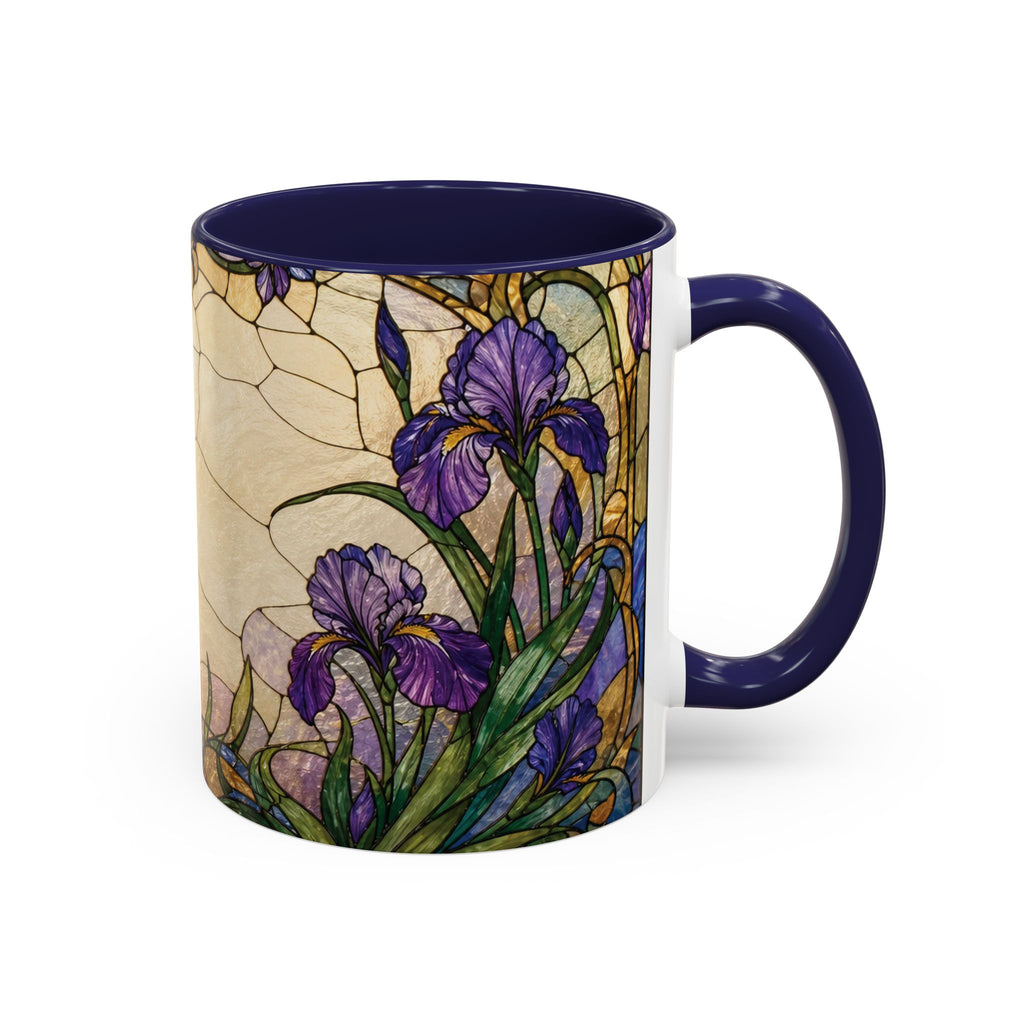 Custom Pet  Stained-Glass Accent Coffee Mug  - 11/15oz