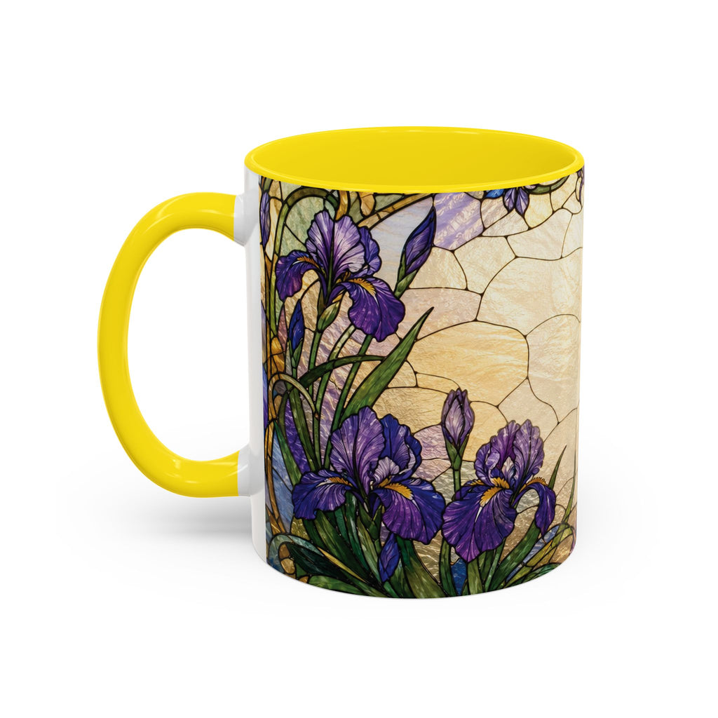 Custom Pet  Stained-Glass Accent Coffee Mug  - 11/15oz