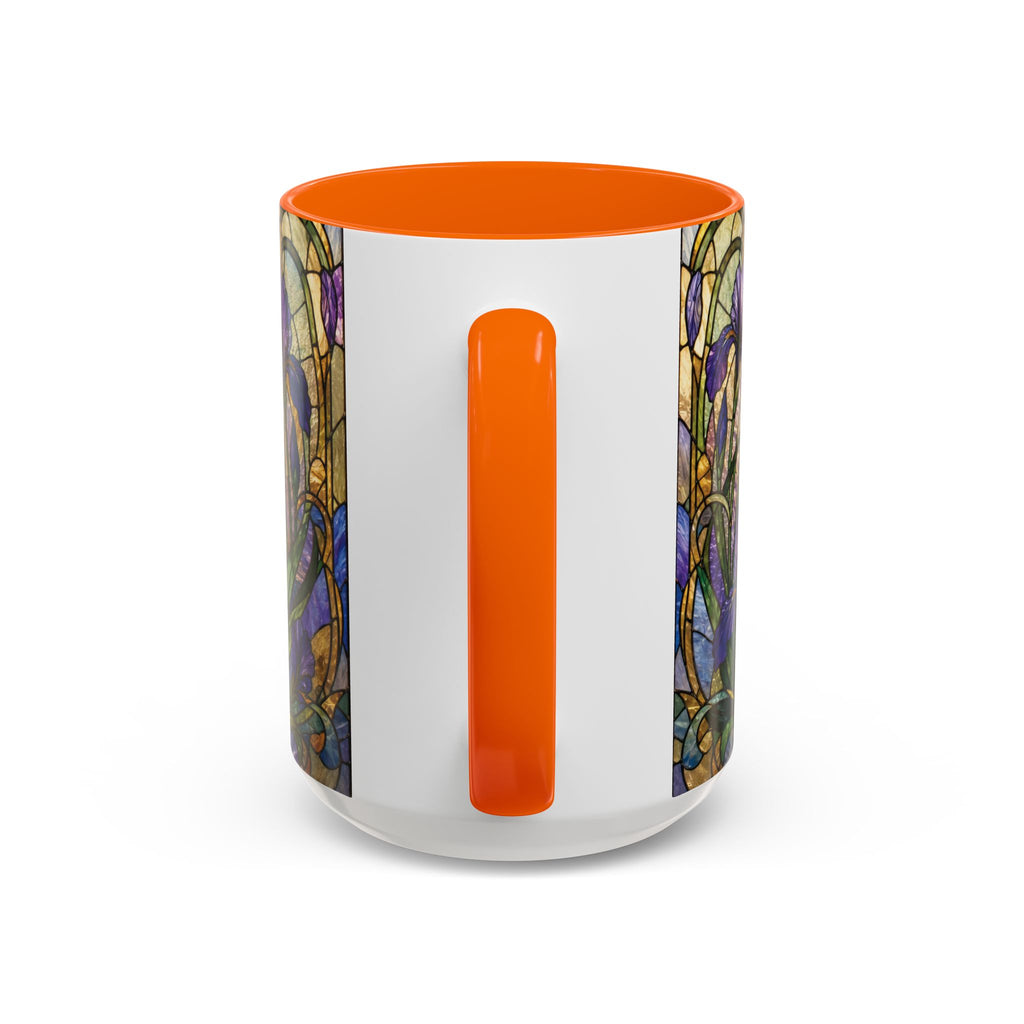 Custom Pet  Stained-Glass Accent Coffee Mug  - 11/15oz