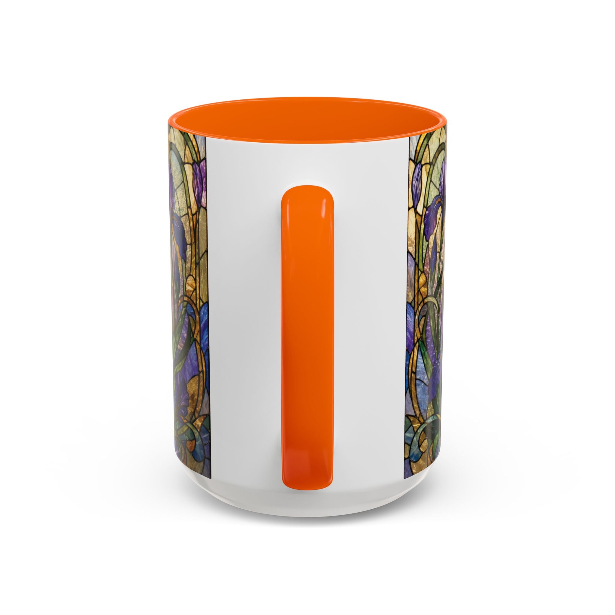 Custom Pet  Stained-Glass Accent Coffee Mug  - 11/15oz