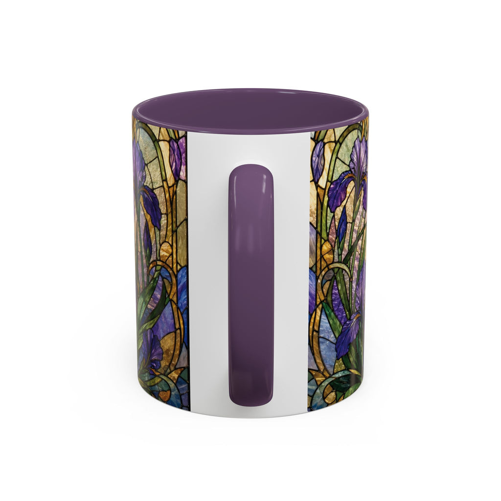 Custom Pet  Stained-Glass Accent Coffee Mug  - 11/15oz
