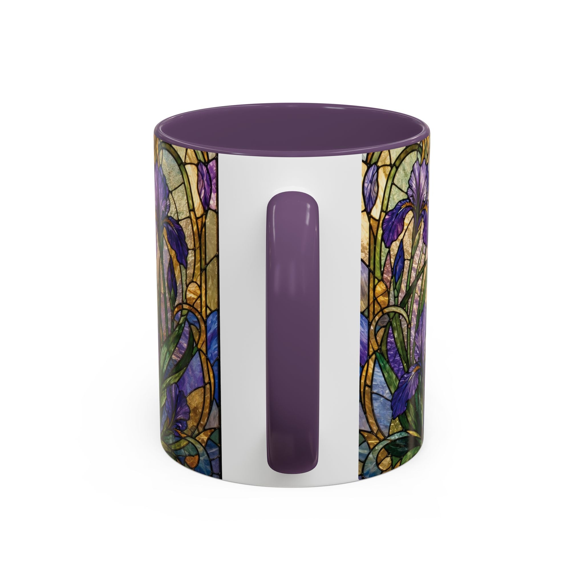 Custom Pet  Stained-Glass Accent Coffee Mug  - 11/15oz